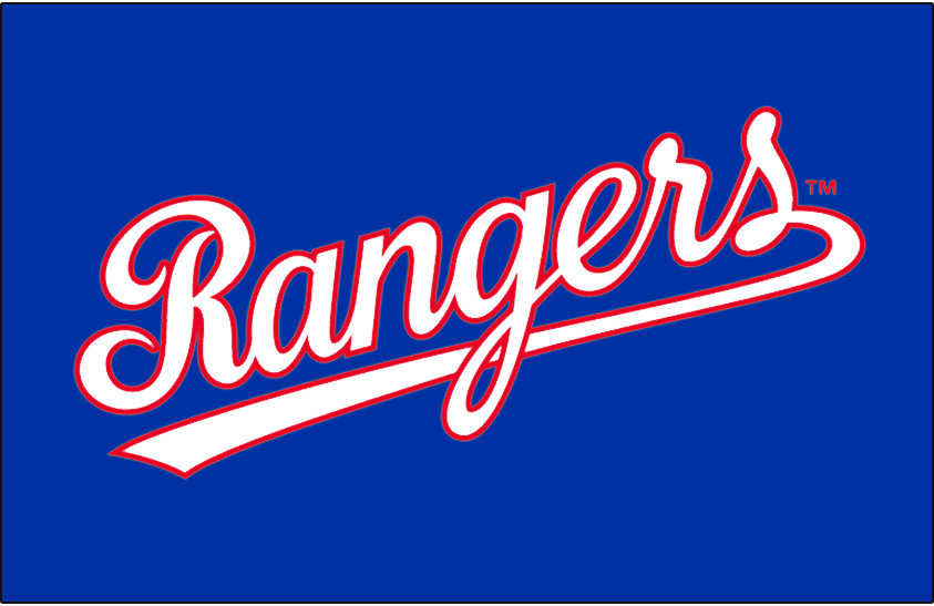 Texas Rangers 1984-1993 Jersey Logo 02 iron on paper